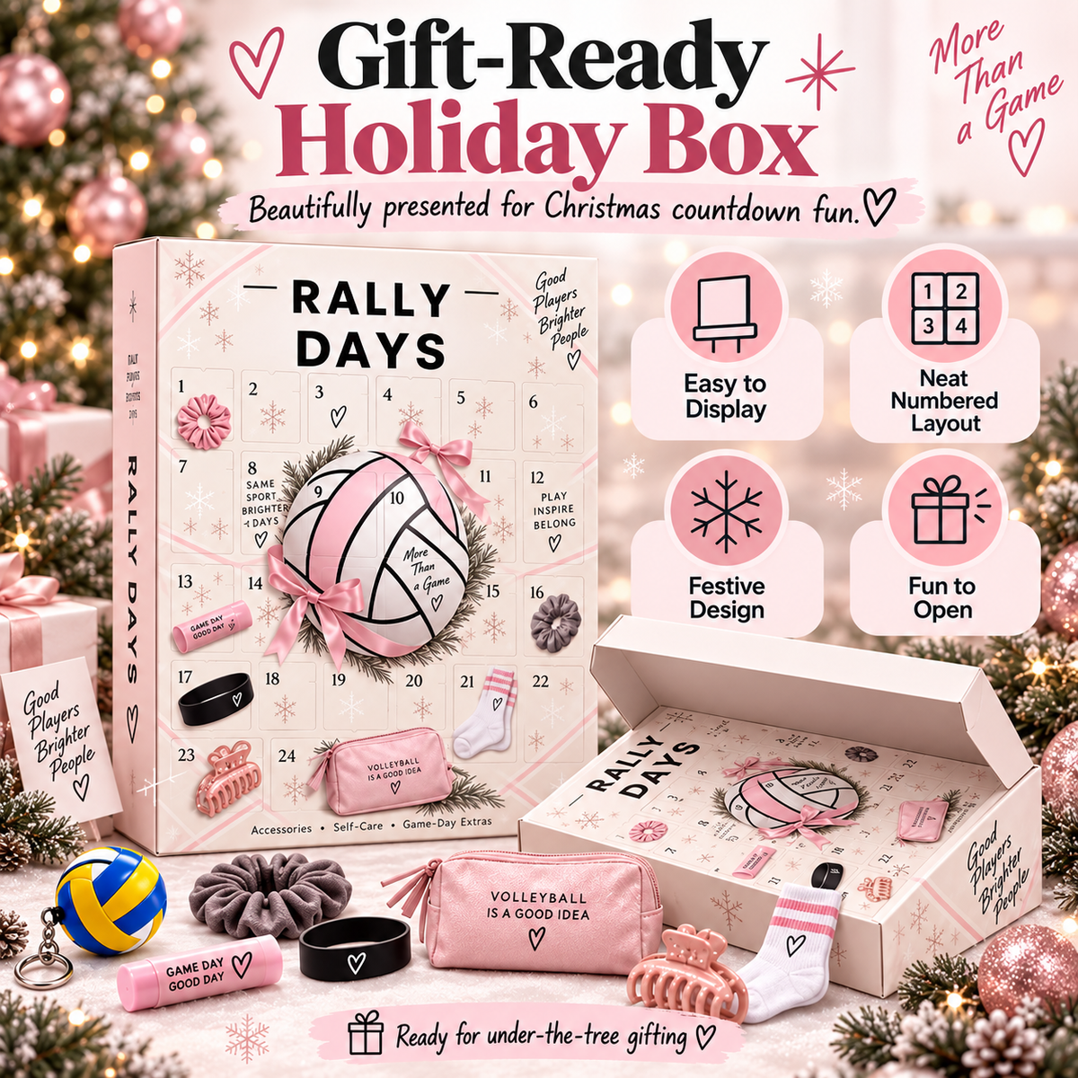 🏐 Rally Days Volleyball Advent Calendar 2026 – 24 Days of Volleyball Surprises