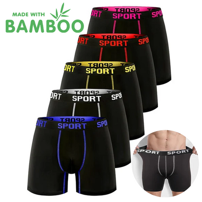 🔥5 Pack Men's Letter Tape Boxer Brief