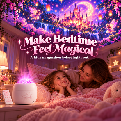 ✨ DreamScape Room Projector – Turn Walls & Ceilings Into a Magical Fantasy World 🌌🏰