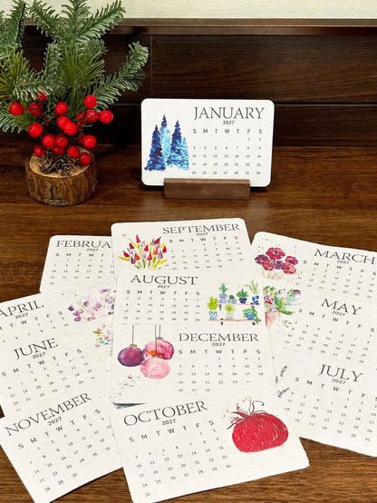 ✨Early Holiday Sale 49% OFF🌱Eco-Friendly Plantable “Timeless” Seed Calendar 2027📆