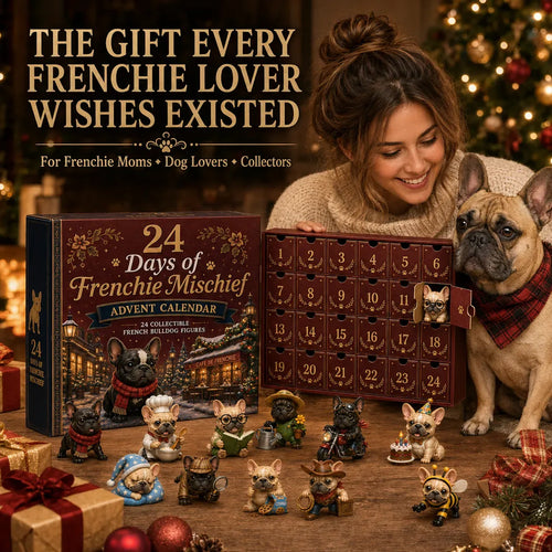 🐶 24-Day Dog Advent Calendar – 47% OFF Last Day, 24 Puppy Figures with Costumes