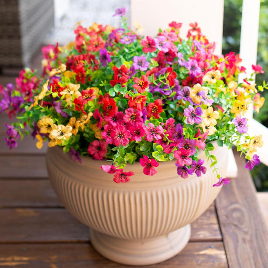 🌸Last Day Promotion!🌺UV Resistant Colorful Artificial Flower