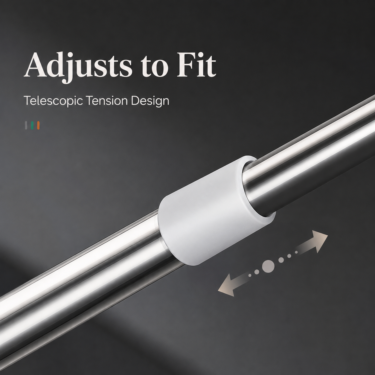 🧺 Expandable Closet Rod – Punch-Free, Adjustable, No Drilling