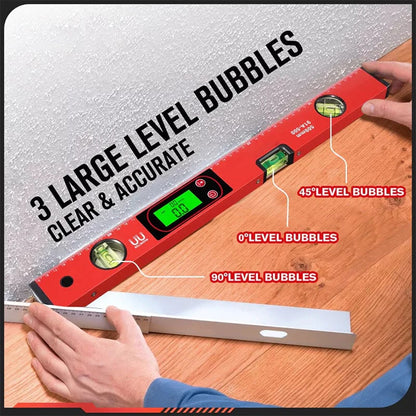 ⏰Multi-Function High Precision Magnetic Level with LCD Digital Display