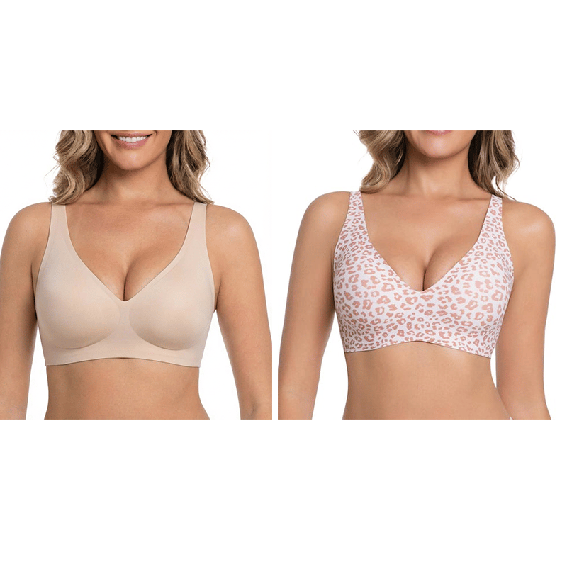 🎁Last Day Buy 1 Get 1 Free🔥Super Firming Wire-Free Push Up V-Neck Bra