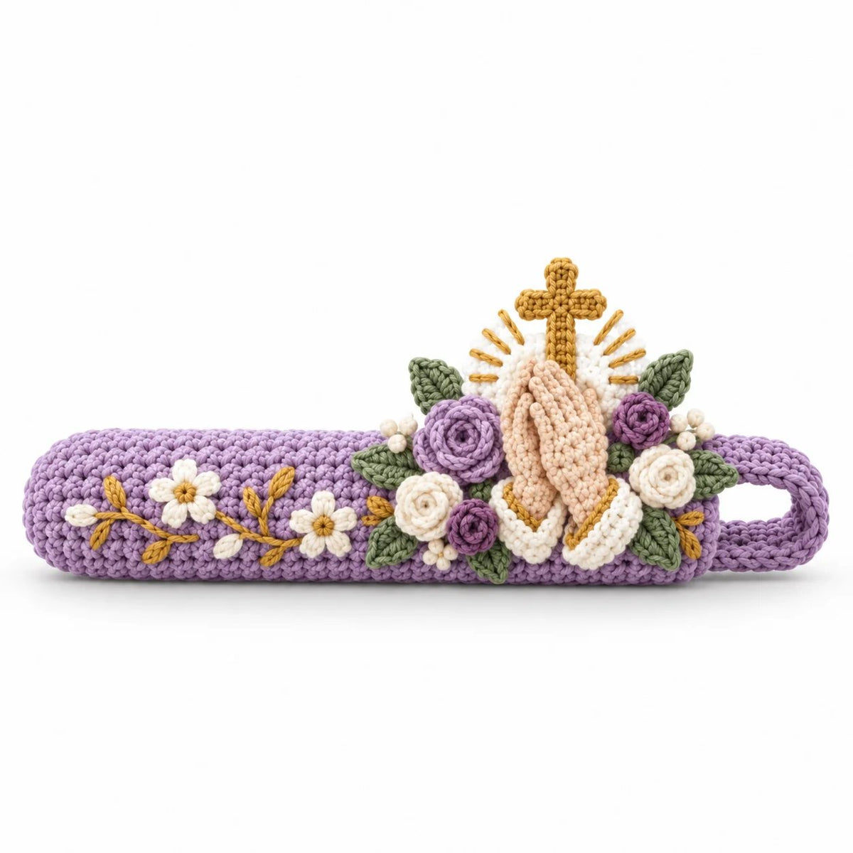 🔥Hand-Crocheted Blessing Door Handle Covers – Warm Handmade Home Decor