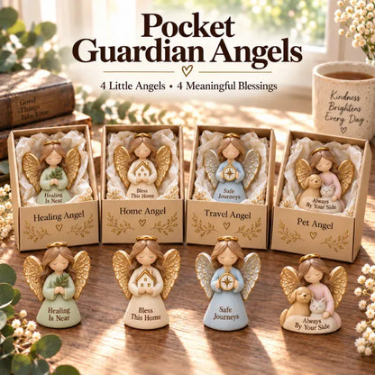 🔥👼💕12 Pocket Guardian Angels – 🎁Little Blessing Keepsake Gifts