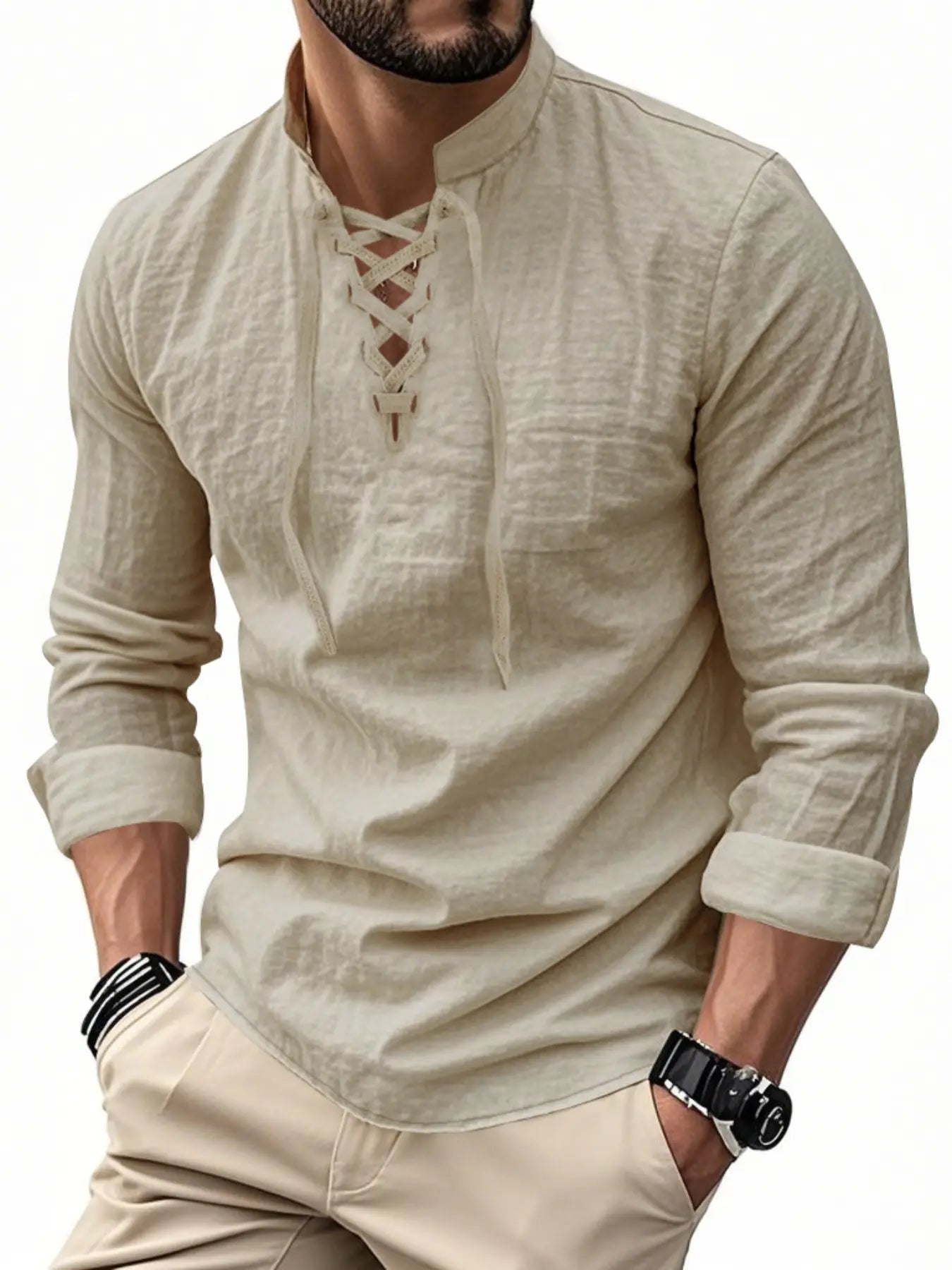 🔥Father's Day 50% OFF🎁Men's Lightweight Breathable Linen Shirt