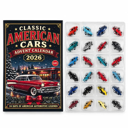 💯🚜🚗🎄 2026 Vehicle Advent Calendar Collection – 24 Days of Classic Machines, Trucks & Military Legends 🎁✨