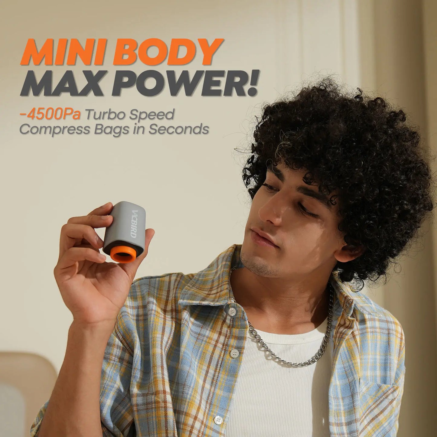 ☀️ Summer Vibes – X8 Cordless Vacuum Pump + 20 Bags, Rechargeable, Space Saver for Travel & Home