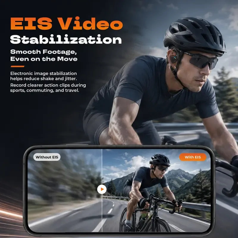 🎧E12 Bone Conduction Wireless Audio Headphones