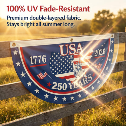 🔥Limited Time 49% Off✨ 100% Veteran Owned / Handcrafted in USA-250th Anniversary Banners