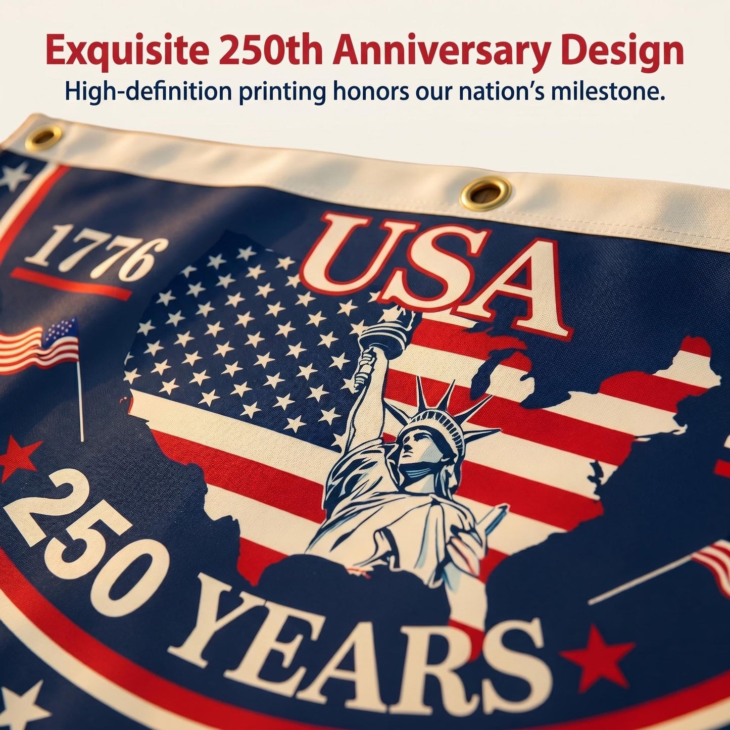 🔥Limited Time 49% Off✨ 100% Veteran Owned / Handcrafted in USA-250th Anniversary Banners