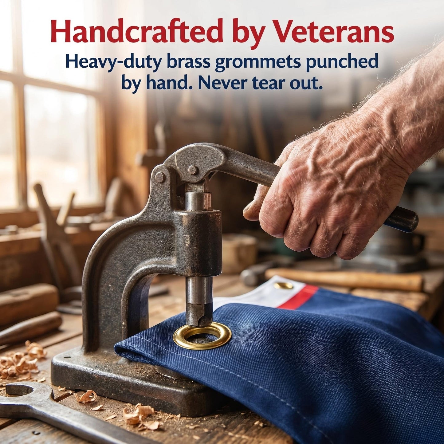 🔥Limited Time 49% Off✨ 100% Veteran Owned / Handcrafted in USA-250th Anniversary Banners