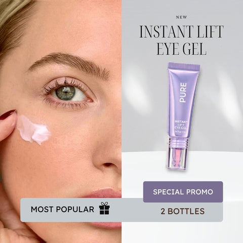 SPECIAL LAUNCH PRICE | GPURE™ Instant Lift Eye Gel | For Puffiness & Bags, Wrinkles, Fine Lines and Dark Circles