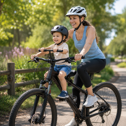 🚲Front-Mounted Kids Bike Seat Set