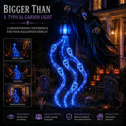⚡Halloween Soul Harvester Animated Garden Light