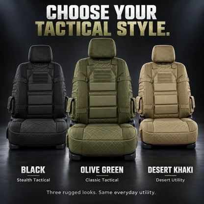 🎁Last day 49% off –🚙Heavy-Duty Tactical Truck Seat Cover, Built-In Storage, Full Seat Protection & Daily Comfort 💥