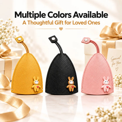 🐰 3PCS Cute Pull-Out Key Cases – Soft Protective Key Pouch Set