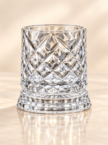 🍸Luxury 360° Spinning Crystal Glass