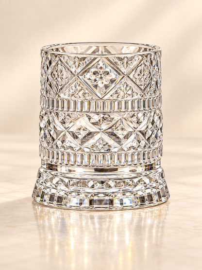 🍸Luxury 360° Spinning Crystal Glass