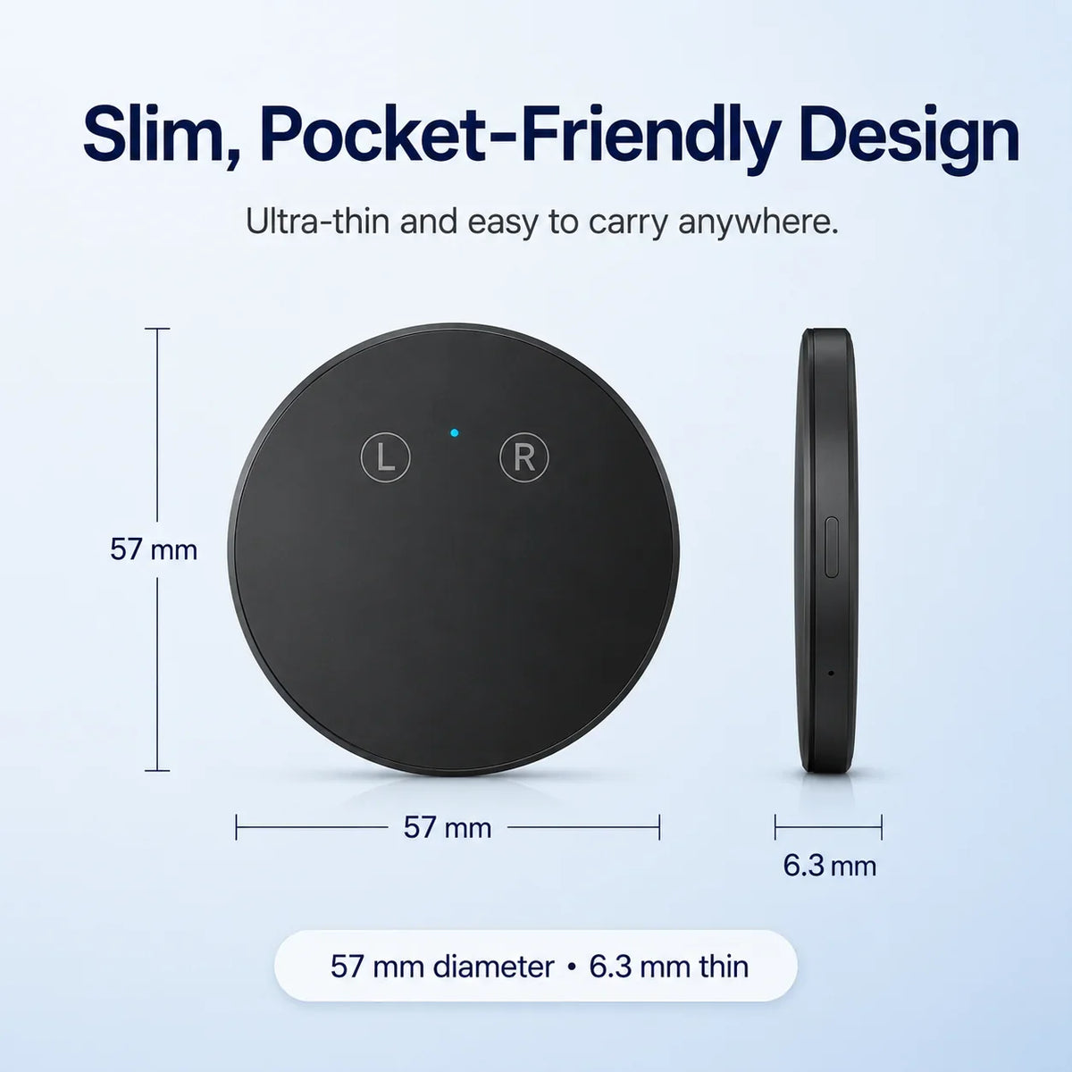🔥LAST DAY 49% OFF🔥Handheld AI Translator Device – Real Time Voice Interpreter for Multi Language Conversations