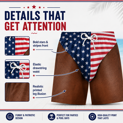 🔥Men’s Funny Gag Gift Beach Shorts