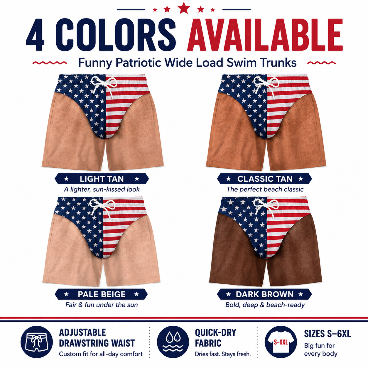 🔥Men’s Funny Gag Gift Beach Shorts