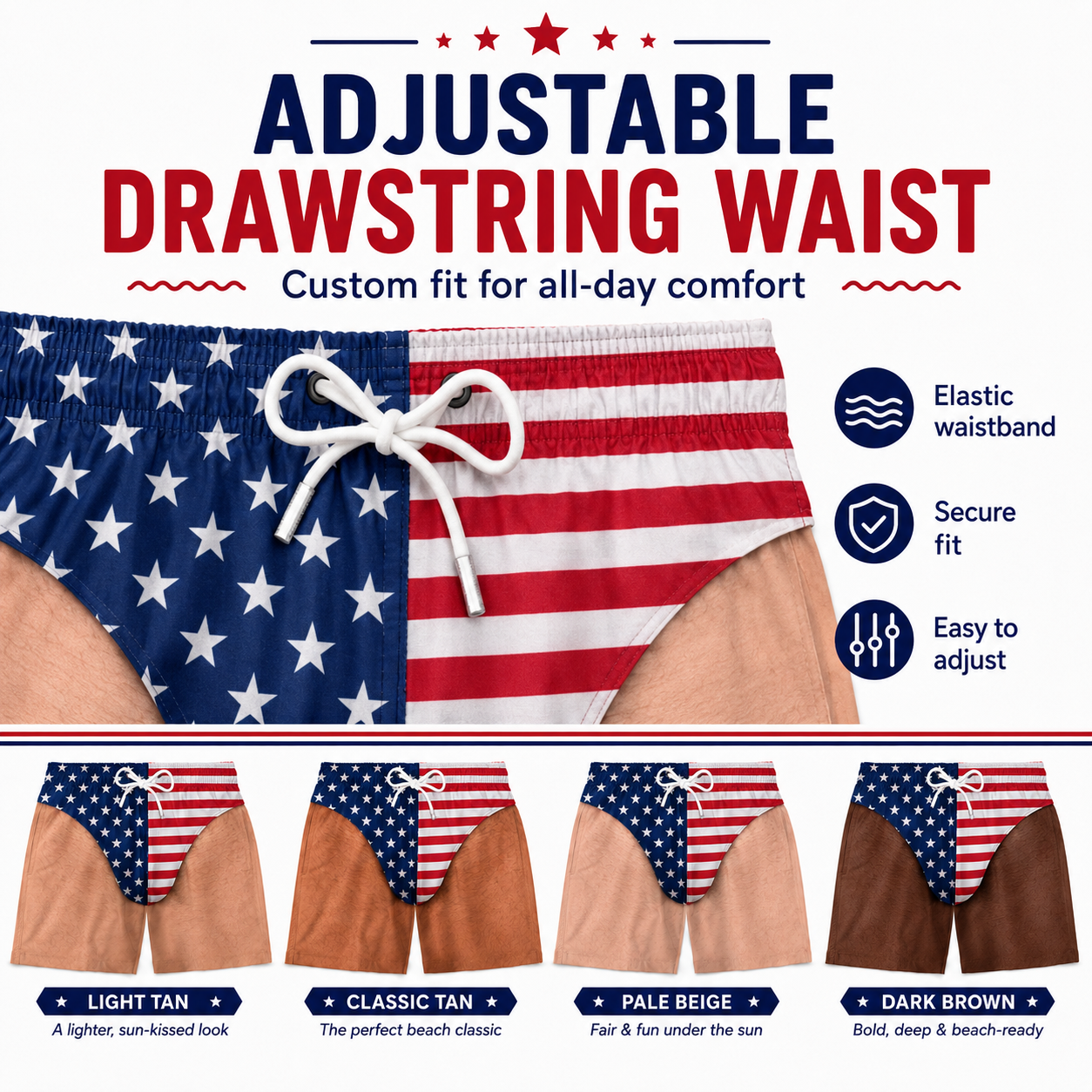 🔥Men’s Funny Gag Gift Beach Shorts