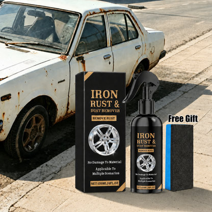 🔥Automotive Rust Remover Spray 120ML 🚗 Fast & Effective Metal Cleaner
