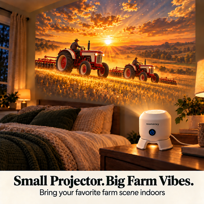 🚜 Tractor & Farm Scene Room Projector – Wall & Ceiling Décor for Tractor Lovers