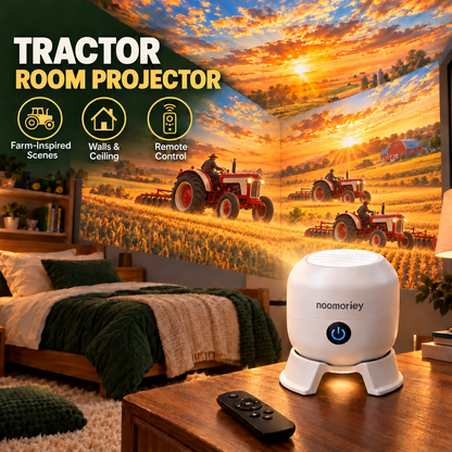 🚜 Tractor & Farm Scene Room Projector – Wall & Ceiling Décor for Tractor Lovers
