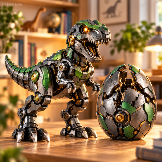 🦖 🥚 Mechanical T-Rex Egg – From Mysterious Egg to Mighty Robotic Dinosaur!⚙️✨
