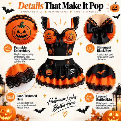 🎃 ⭐ Halloween Lingerie Set for Women, halloween clothes