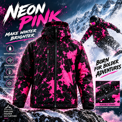 🔥Last Day 50% OFF❄️ Snow-Activated Jacket – Two Looks in One