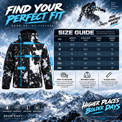 🔥Last Day 50% OFF❄️ Snow-Activated Jacket – Two Looks in One