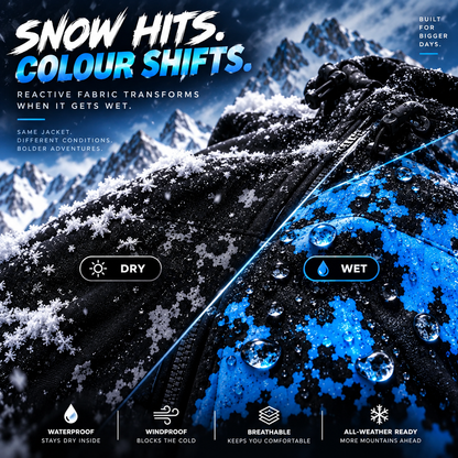 🔥Last Day 50% OFF❄️ Snow-Activated Jacket – Two Looks in One