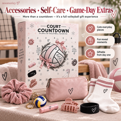 🎁24-Day Volleyball Advent Calendar – Gifts for Players & Fans
