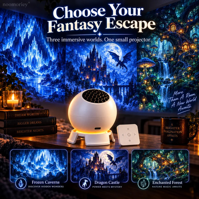 ✨ Immersive Room Projector – Choose Your World