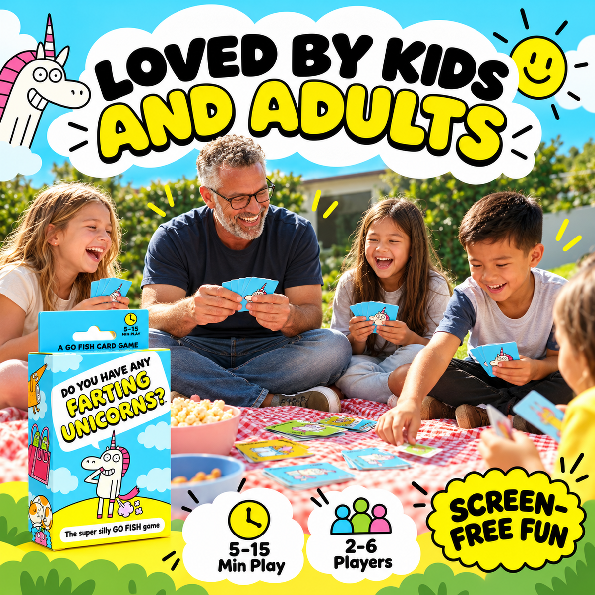🤣 50% OFF! Hilarious Family Card Game – Let the Laughs Begin! 🎉