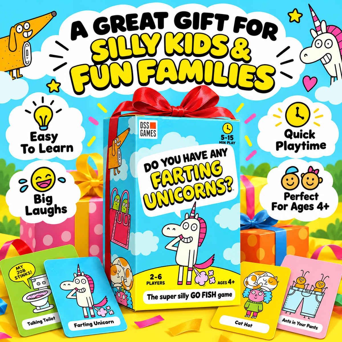 🤣 50% OFF! Hilarious Family Card Game – Let the Laughs Begin! 🎉