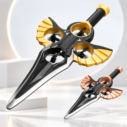 ⚔️ Gesture-Control Flying Sword toy| 360° Stunts & LED Night Flight ✨