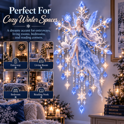🔥Last Day 50% OFF❄️Ice Snow Elf Starfall Wall Light