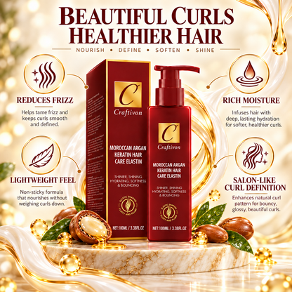 ✨ Curl Defining Cream – Soft, Frizz-Control Definition for Waves, Curls & Coils
