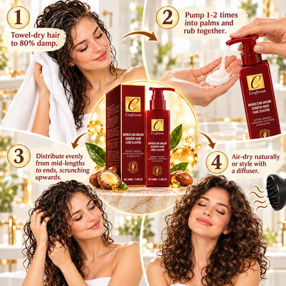 ✨ Curl Defining Cream – Soft, Frizz-Control Definition for Waves, Curls & Coils