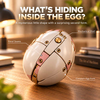 🪽Transforming Unicorn Egg – One Figure, Two Magical Forms