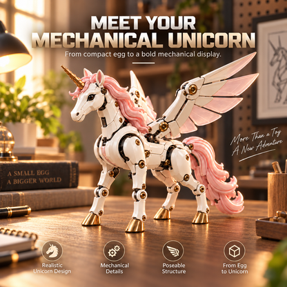 🪽Transforming Unicorn Egg – One Figure, Two Magical Forms
