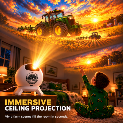 🔥HOT SALE 50% OFF 🚜 Tractor Dream Projector ✨ Bring the Farm Adventure Home
