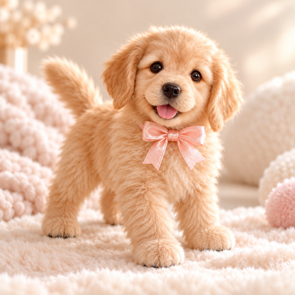 🎁Realistic Robotic Golden Retriever Puppy 🐕The Cutest Christmas Surprise