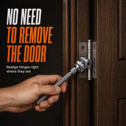 🔧 Adjustable Door Hinge Alignment Tool – Fix Sagging & Misaligned Doors